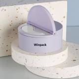 eye cream jar with spoon