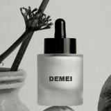 Glass dropper bottles 30ml round shape short essential oil bottle oil dropper for skincare