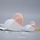 Heart shape plastic bottle