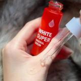 15ml 0.5oz matt green glass flat shoulder cosmetic serum bottle with plastic dropper for skincare