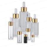 mini vials eye rose gold glass serum dropper bottle custom packing container 3ml 5ml 8ml 10ml 15ml