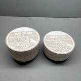 Eco friendly Refillable 100/200/300ml 50PCR+wheat straw material cosmetic jar plastic jar for cream/shampoo/conditioner