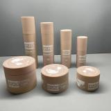 Eco friendly Refillable 15/30/50/100/120ml PCR pp lotion bottle and jar cosmetic plastic bottle set for lotion/cream