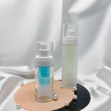 New deign custom glass airless bottle with vacuum bottle 30/50ml