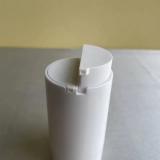 Custom double chamber 15ml2 double chamber plastic bottle for cosmetic lotion/emulsion
