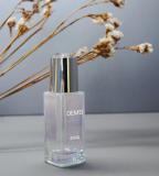 Holographic Square glass push dropper bottle essential oil cosmetic packing 40ml