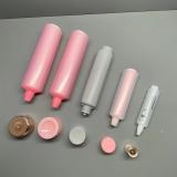 Double wall PE soft plastic tube hair coloring plastic tube with screw cap 100/200g