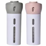4 in 1 ABS lotion travel dispenser bottle set perfume spray lotion bottle shampoo body wash press bottle cosmetic packing