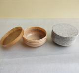 Eco friendly body lotion PLA container wide mouth wheat straw biodegradable plastic cosmetics jar 50g