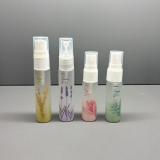 Frosted gradient glass lotion pump bottle mini glass tube bottle 15/20/30ML