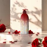 Macaron Color Eco-Friendly Liquid level line Hdpe Plastic Bottles 550ml round Cosmetic Container for Shampoo Bottle