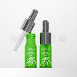 Custom 10ml Empty Round Glass Dropper Bottle for Essential Oil Bottle with Different Color Packaging