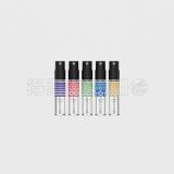 Wholesale Clear Mini Glass 2ml Refillable Perfume Bottle Pump Sprayer for Skin Care Serum Cosmetic Packaging
