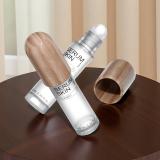 Wholesale Thick 10ml  Roll-on Glass Bottle Transparent Frosted Mini Perfume Bottle Essential Bottle for Cosmetic Packaging